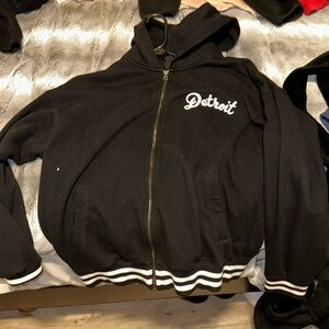 an varsitt detriot hoodie